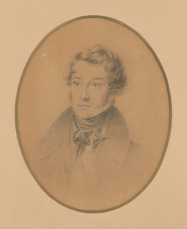 Friedrich Carl von Scheidlin – Portrait of a Young Man