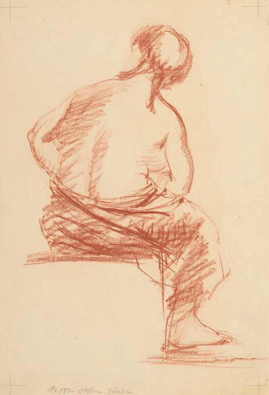 Jozef Kostka – Study of an Exposed Woman 