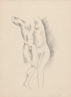 Mikuláš Galanda – Skicár s rôznymi štúdijnými kresbami 