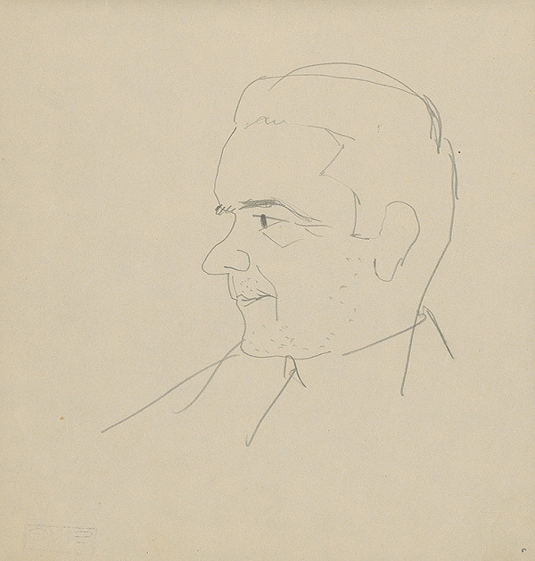 Mikuláš Galanda – Sketchbook with Various Studies