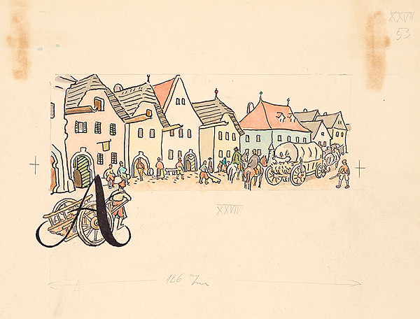 Jan Hála – Cestou do mesta 