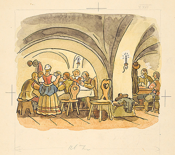 Jan Hála – V krčme 