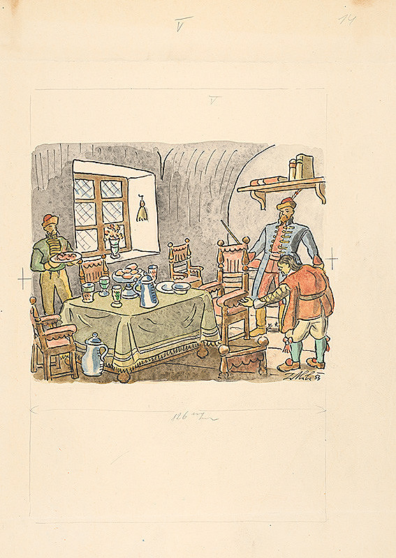 Jan Hála – Príprava večere 