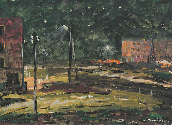 Július Nemčík – Night over Šaca 