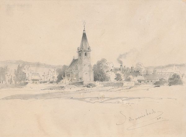 Friedrich Carl von Scheidlin – View of Schweinsbach