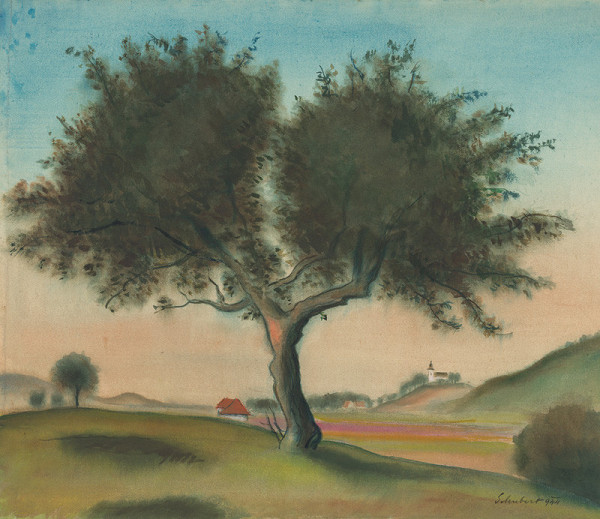 Július Schubert – Krajina so stromom