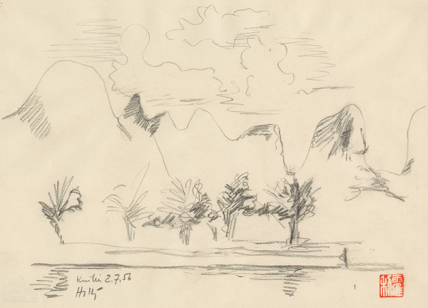 Anton Hollý – Hory v Kuiline  