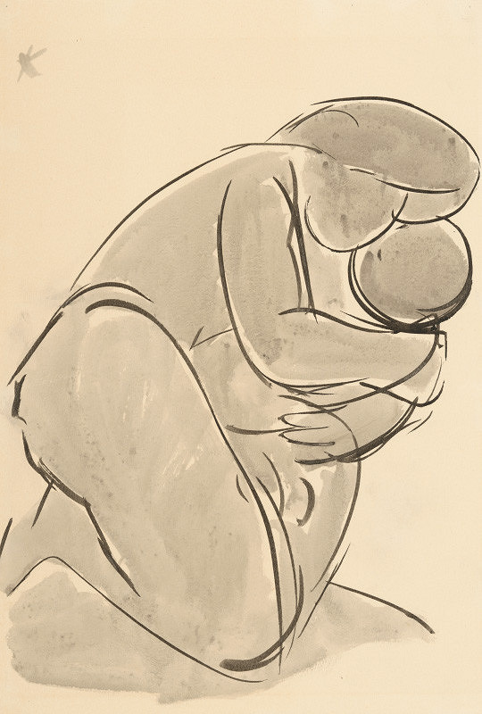 Jozef Kostka – Kľačiaca matka 