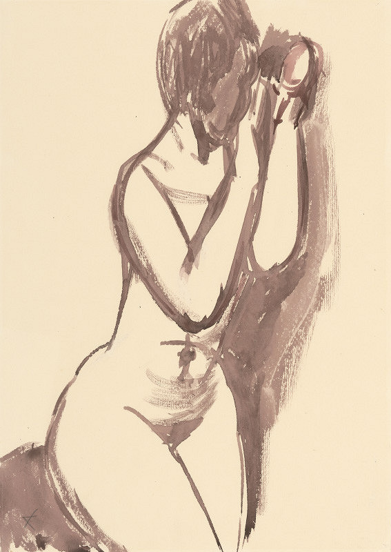 Jozef Kostka – Dievča so zrkadielkom 