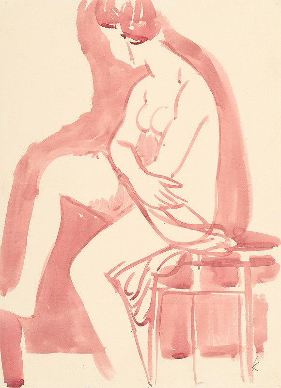 Jozef Kostka – Dievča s drapériou 