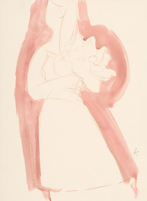 Jozef Kostka – Girl with Lilac 