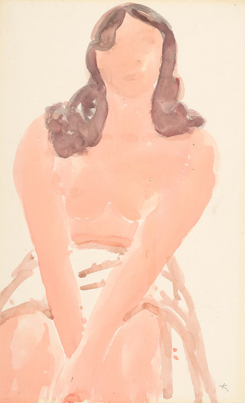 Jozef Kostka – Dievča s bielou drapériou 