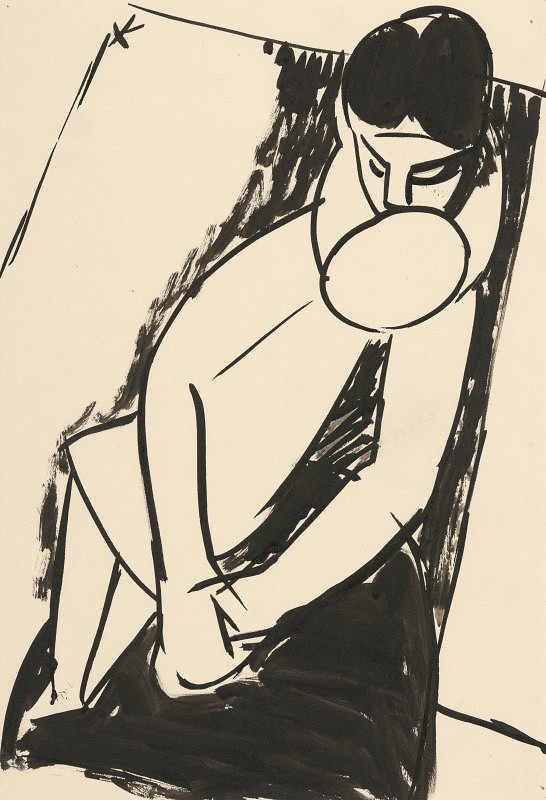 Jozef Kostka – Dievča s dieťaťom 