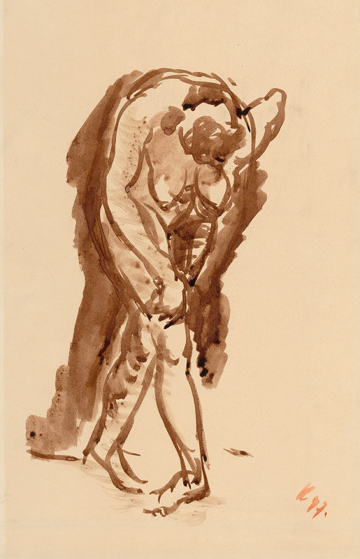 Jozef Kostka – Sklonený akt 