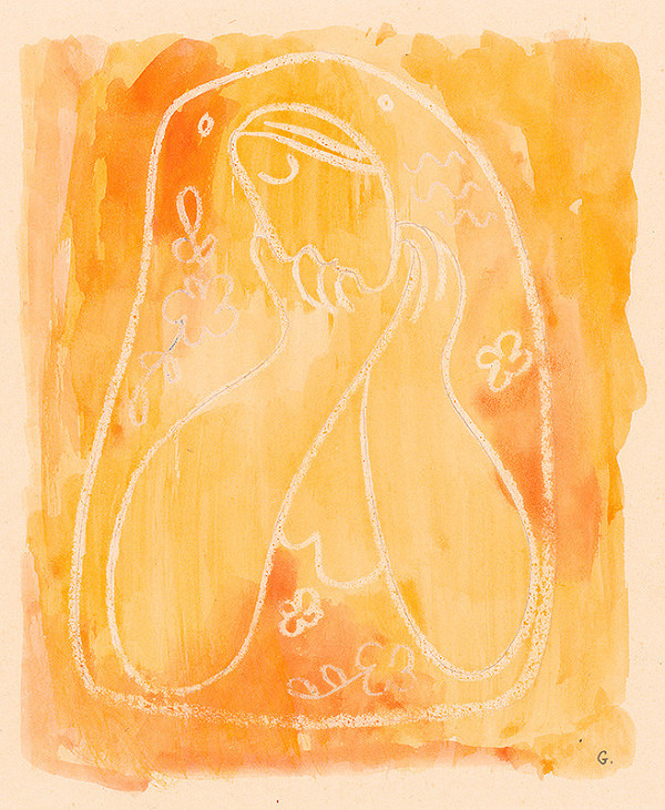 Mikuláš Galanda – Zamyslená 