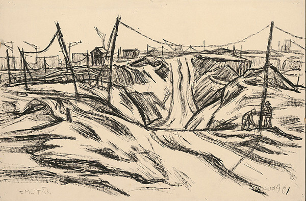 Ernest Zmeták – Study from the East-Slovakian Ironworks