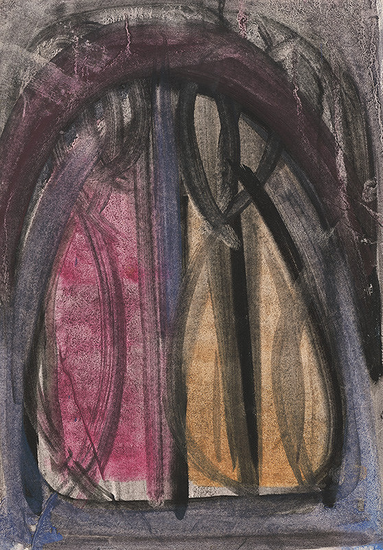 Milan Paštéka – Coloured Study for a Window-Pane 