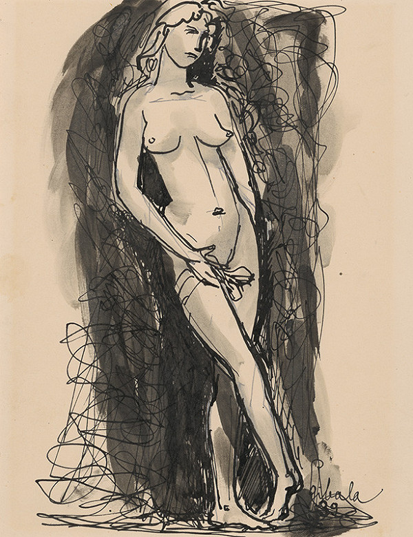 František Gibala – Female Nude