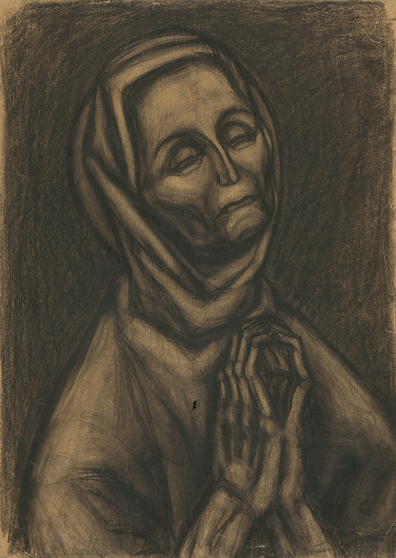 Elemér Polóny – Old Woman 