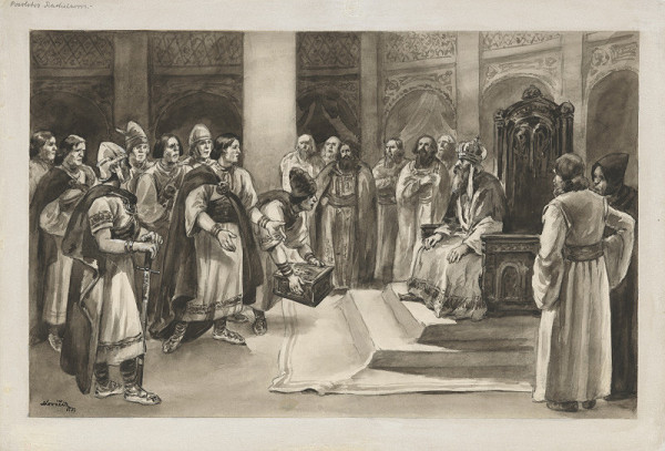 Andrej Kováčik – Posolstvo Rastislava v Carihrade 