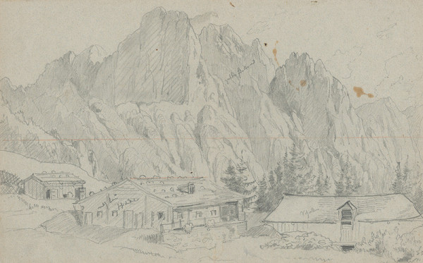 Friedrich Carl von Scheidlin – Alpská krajina 