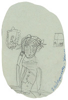 Ladislav Mednyánszky – Dievča upravujúce si vlasy 