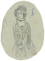 Ladislav Mednyánszky – Stojace dievča 