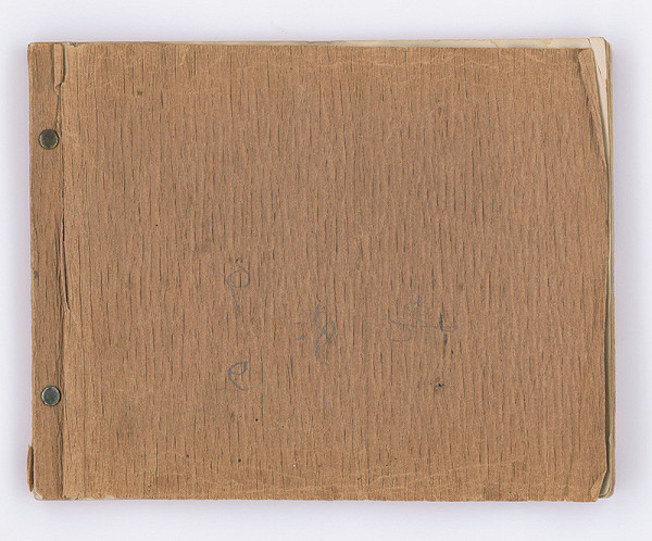 Gustáv Mallý – Skicár so 17. listami 