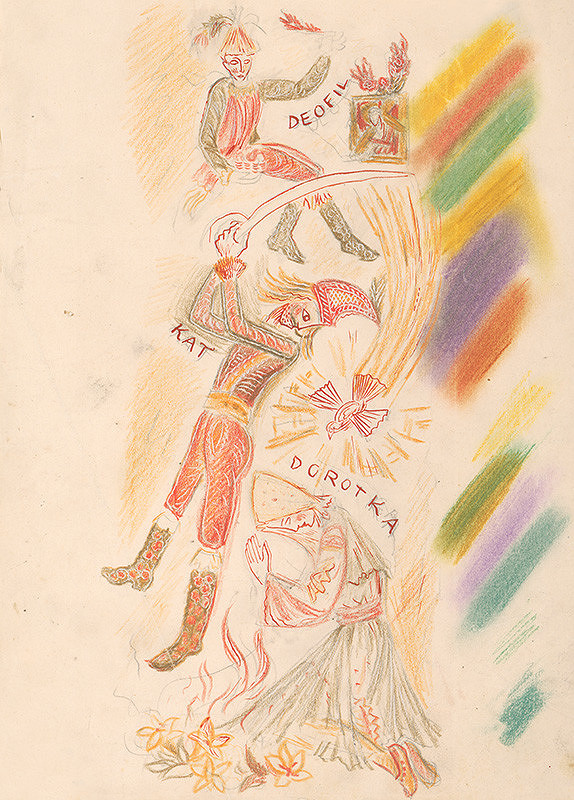 Ján Novák – Ilustrácia k legende o sv. Dorote III. 