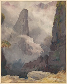 Alojz Struhár – Tatras Peaks in the Mist 