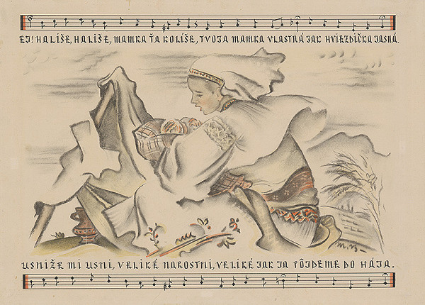 Martin Benka – Ej, hališe, hališe... Ilustr.k slov.uspávanke - I. 