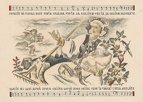 Martin Benka – Búvajže mi, búvaj, moje dieťa... Ilustr.k slov.uspávanke - III. 