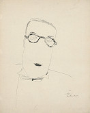 Josef Šíma – Muž s motýlikom Jean Giraudoux 