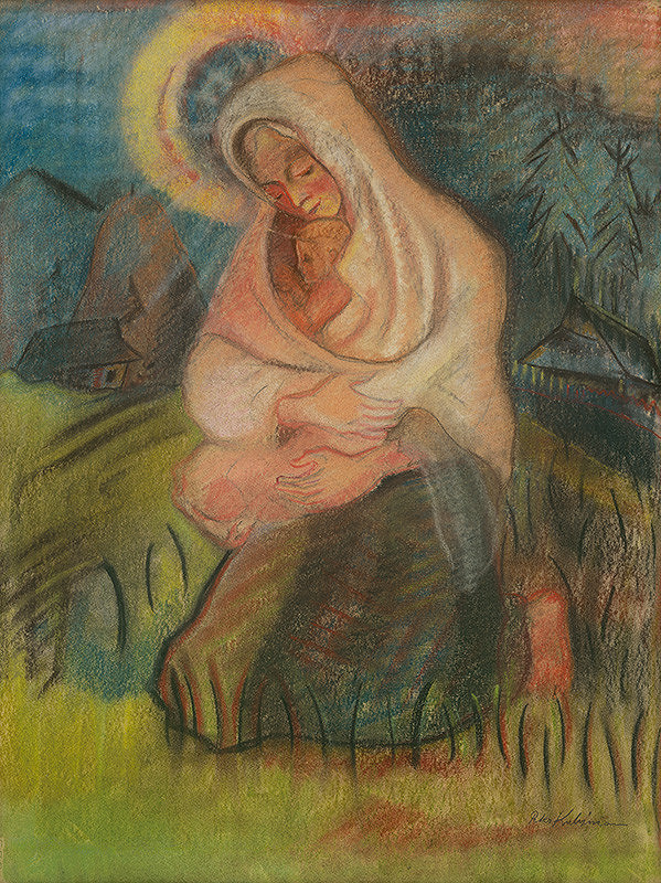 Arnold Peter Weisz-Kubínčan – Mother with a Child