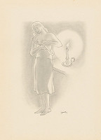 Mikuláš Galanda – Žena s košeľou I. 