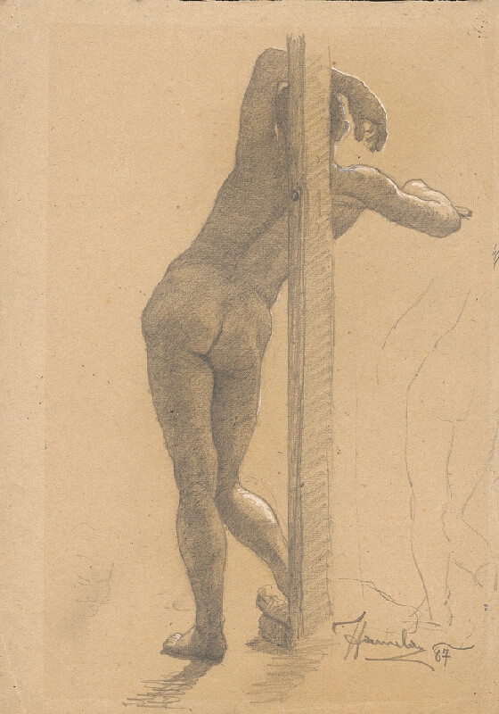Jozef Hanula – Opretý model 