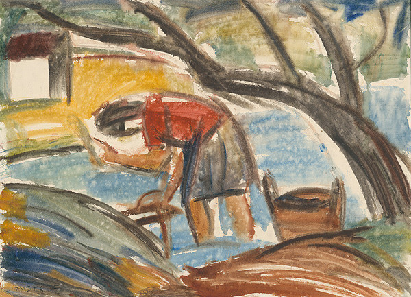 Ernest Zmeták – Washerwoman 
