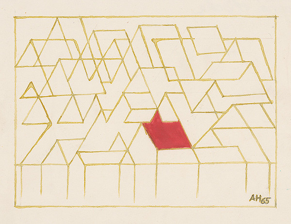 Adolf Hoffmeister – Červená strecha