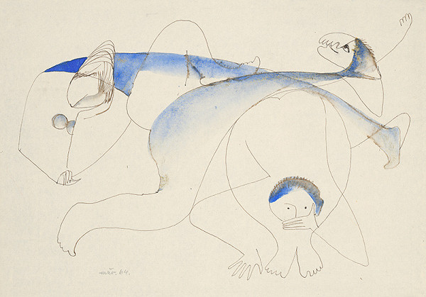 Mária Želibská – Na pláži 