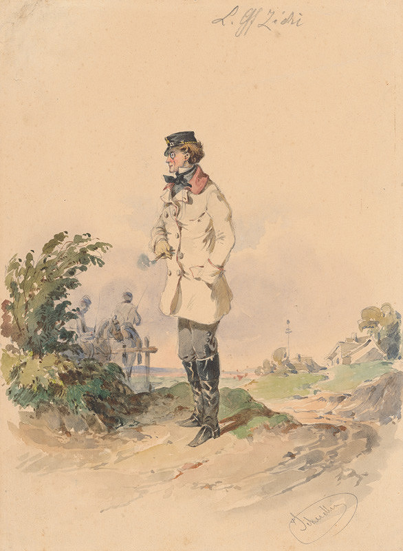 Friedrich Carl von Scheidlin – Poručík gróf Zichi 