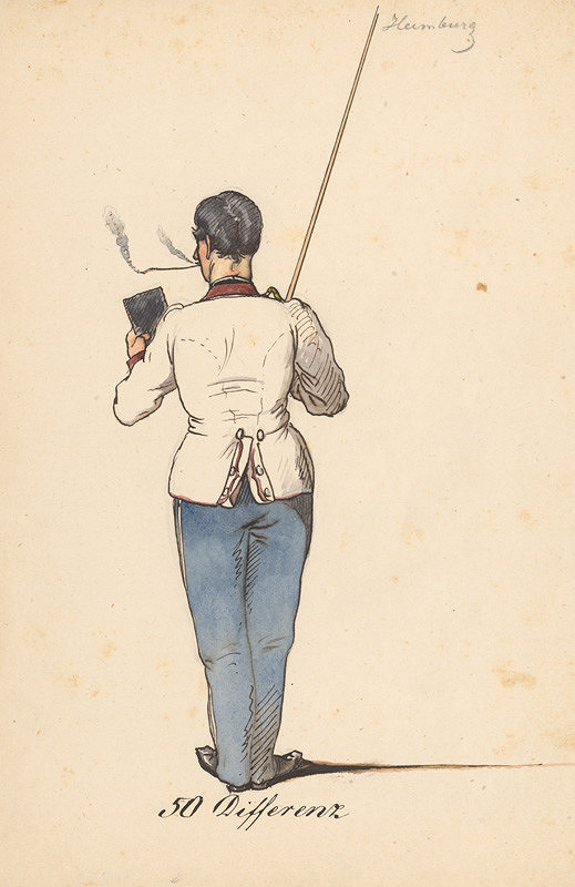 Friedrich Carl von Scheidlin – Stojaci vojak 