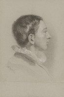 Vojtech Angyal – Štúdia chlapca s vysokým golierom 