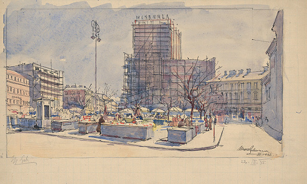 Maximilián Schurmann – Bratislava Square (Manderla) 