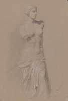 Vojtech Angyal – Štúdia odliatku venuše z Melu 