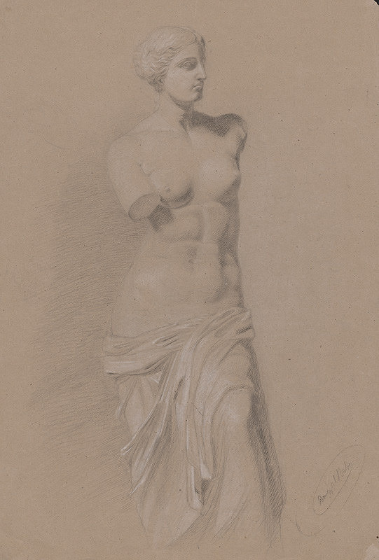 Vojtech Angyal – Štúdia odliatku venuše z Melu 