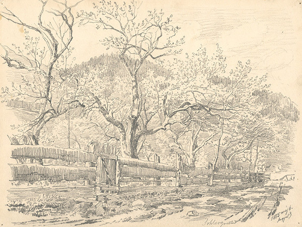 Vojtech Angyal – Ovocný sad (Sohlergrund)