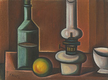 Andrej Barčík – Zátišie s lampou 