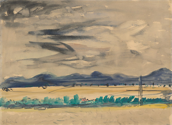 Jozef Šturdík – Landscape before the Storm