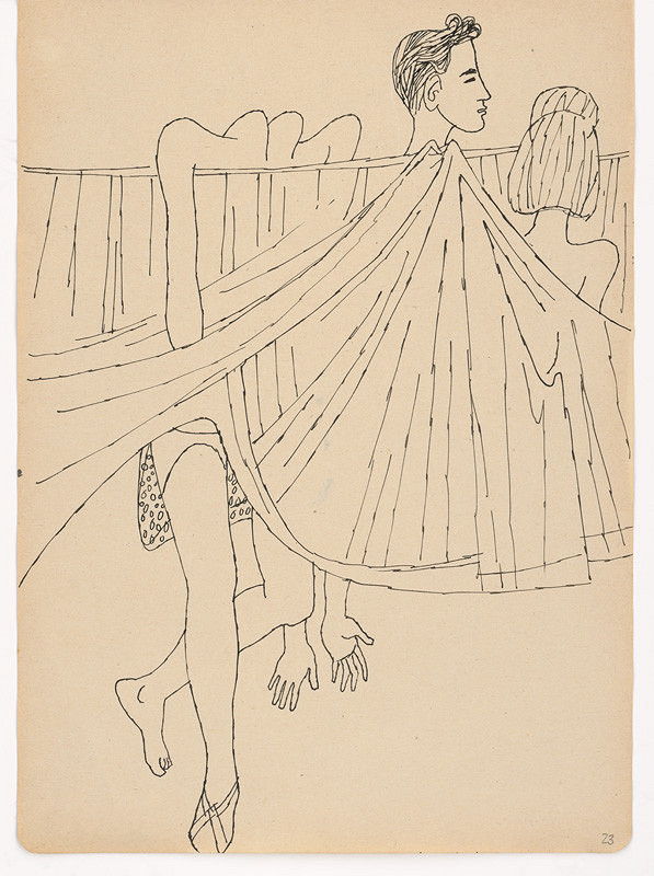 Ervín Semian – Náčrtník - 55 listov 