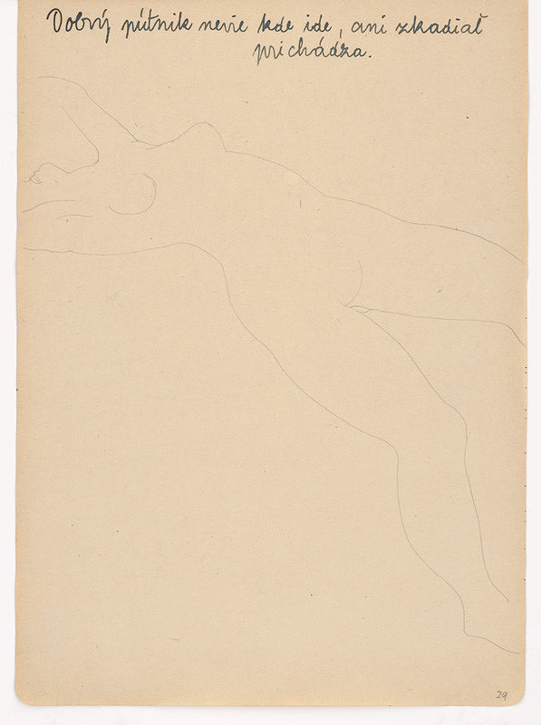 Ervín Semian – Náčrtník - 55 listov 